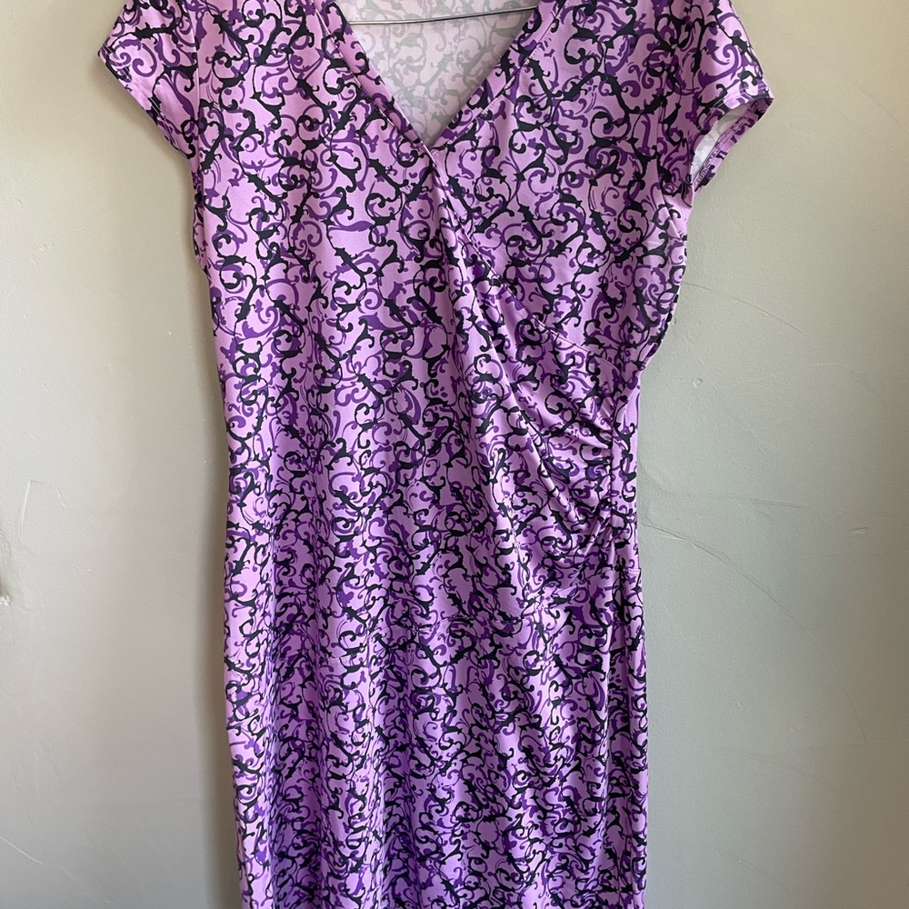 Purple Athleta Nectar Dress